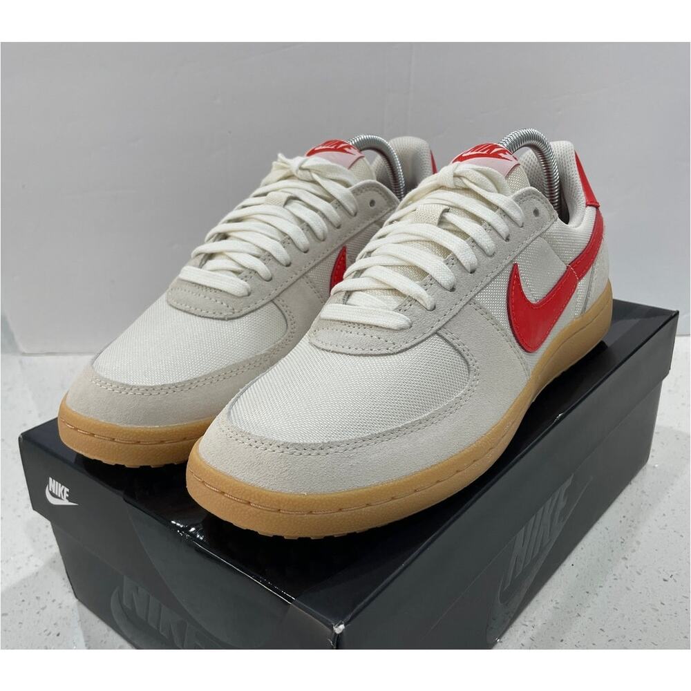 Nike Field General Ivory/Red Men's 9.5 New HF3165104
